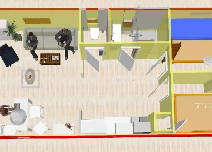 Hausboot Flying Dutchman Mit Dachterrasse In Am Ostseefjord Schlei * 슐레스비히