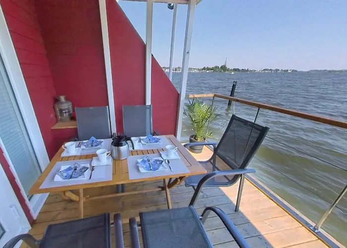 Hausboot Flying Dutchman Mit Dachterrasse In Am Ostseefjord Schlei * 슐레스비히